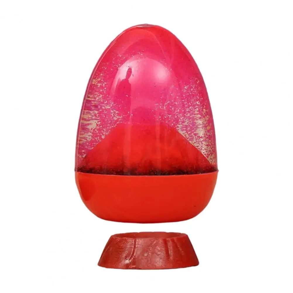 Liquid Hourglass Portable Creative Volcano Cute Egg-shaped Children Small Decorative Hourglass Oil Sandglass Home Decor 3