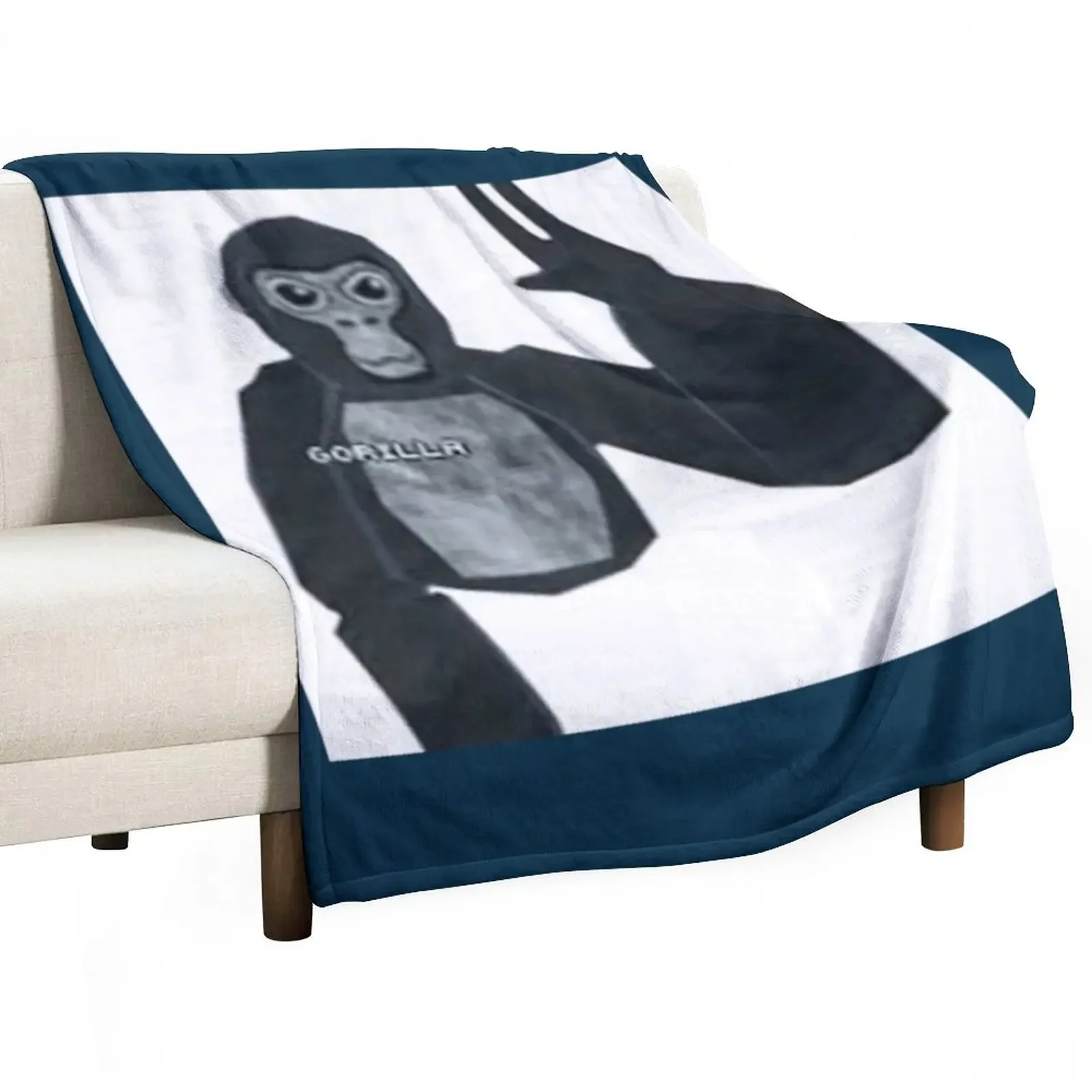 

Gorilla tag monkey Throw Blanket Bed covers Designers Blankets