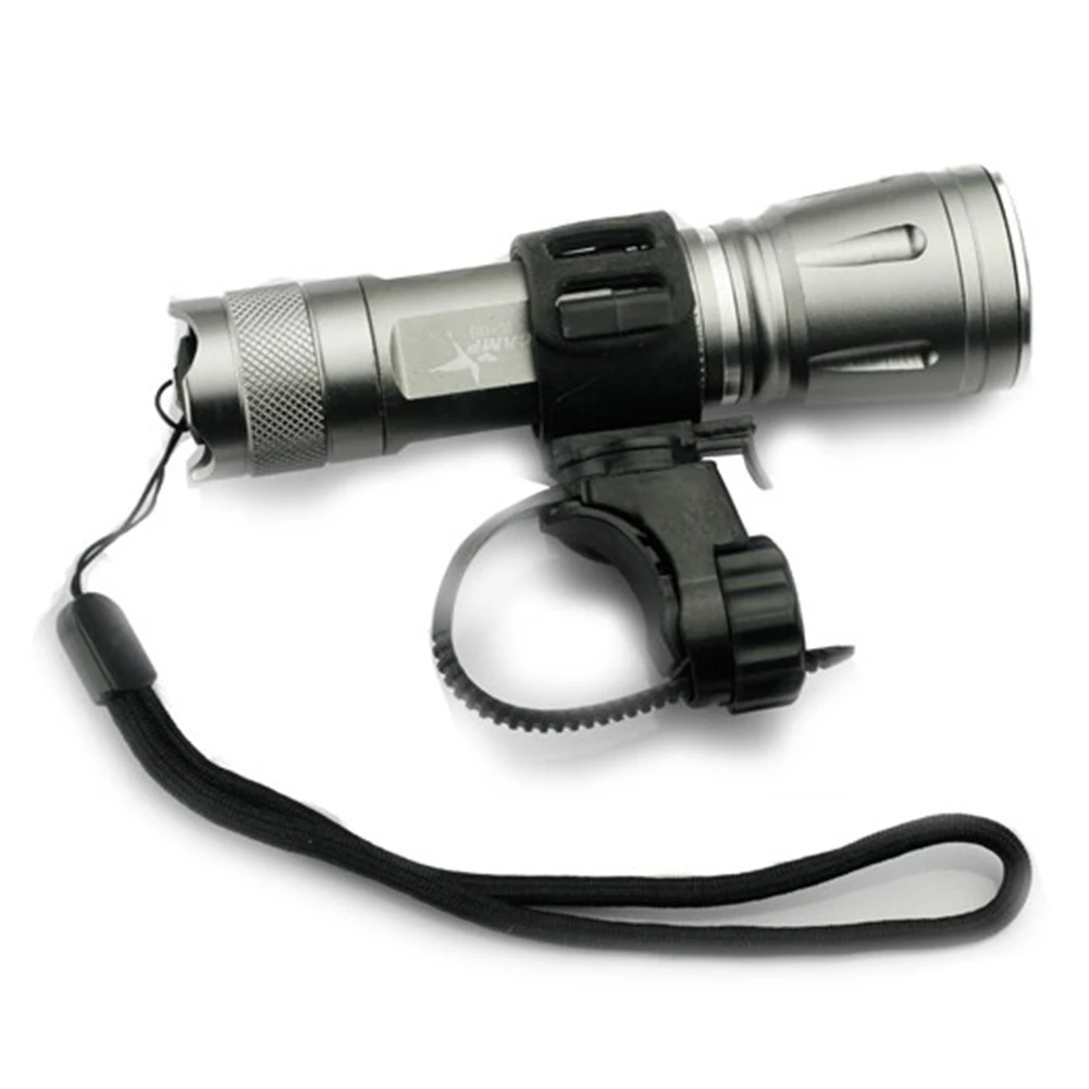 

Bicycle Torch Clamp Tool Torch Universal Bike Mount Black Clamp Durable Light Lightweight Quick Release Design