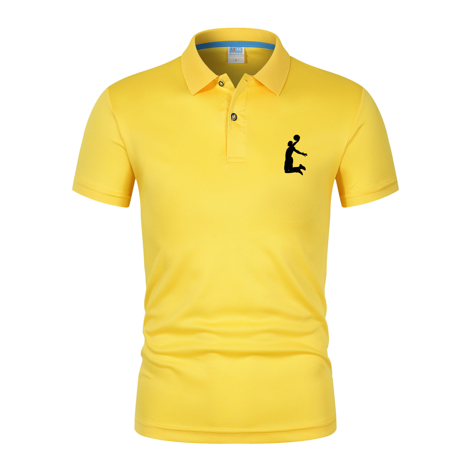 New Best Selling Men Short Sleeve Polo Shirts Turn Down Collar Button Pure Color Top Shirt Summer Casual Comfort Men's Clothing