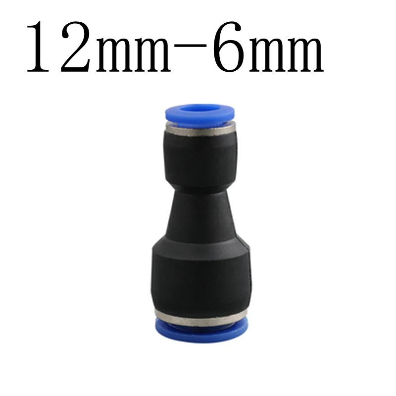 Set 16 Raccordi Pneumatici Quick Release - 6mm/8mm/10mm/12mm Per Tubi Nylon/PU - Foto 5