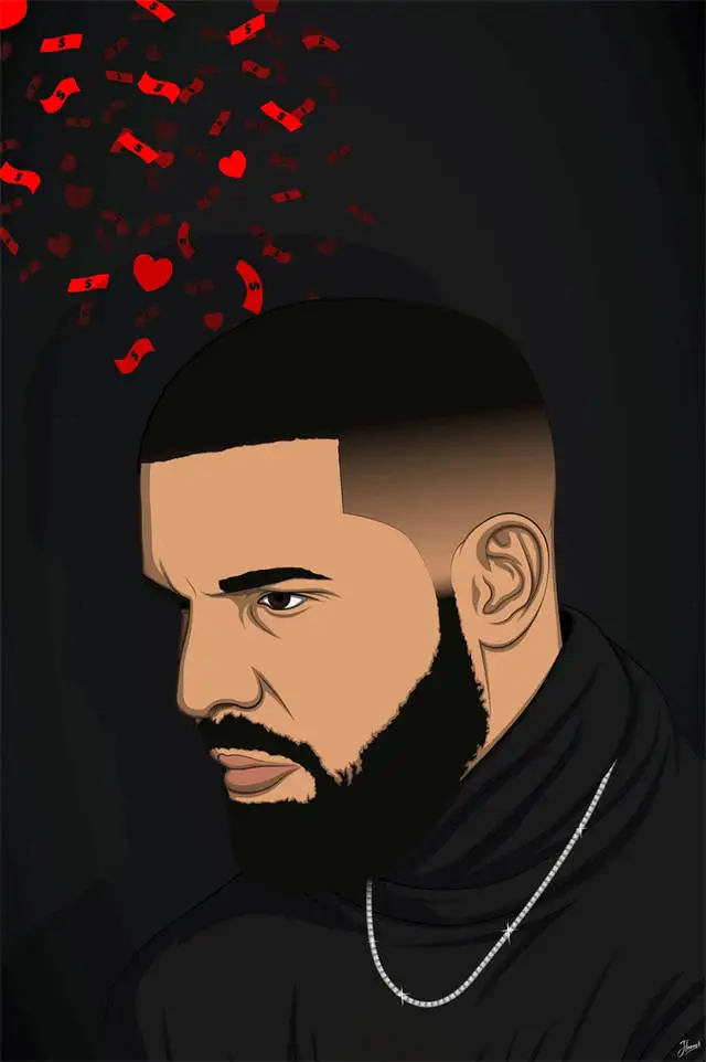 thumbnail image 1 of Póster de portada del álbum de música The Weeknd, arte de pared estético, Drake, Kendrick, Lamar, cantante de hip hop, rapero, banda, impresión en lienzo, decoración de habitación, 1 of 5