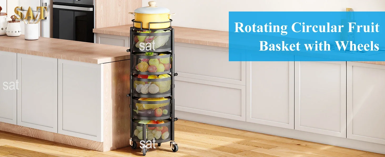 fruit basket rotating