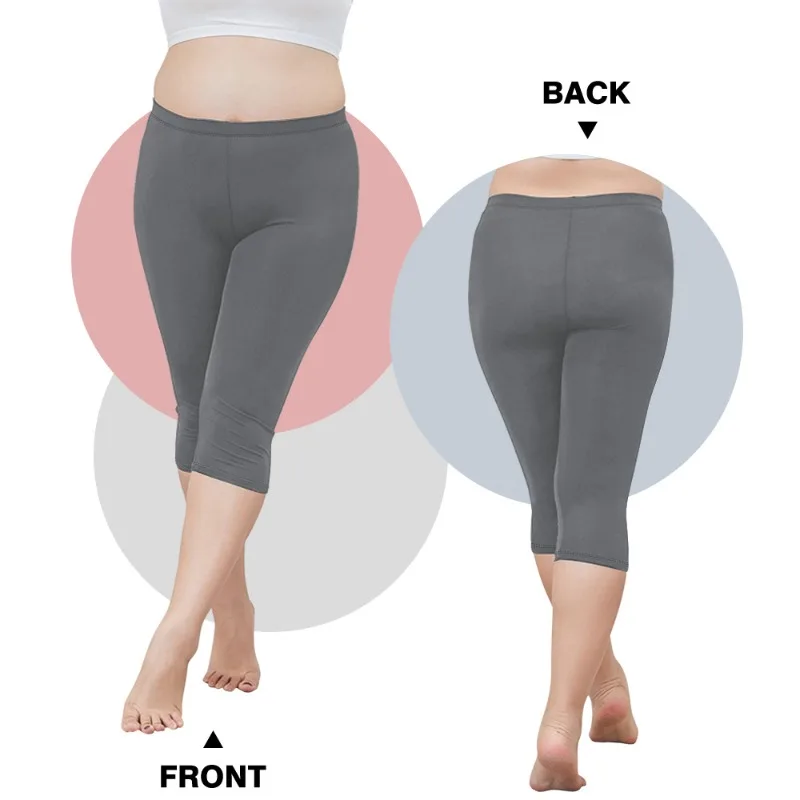 Plus Size Capri Leggings 5