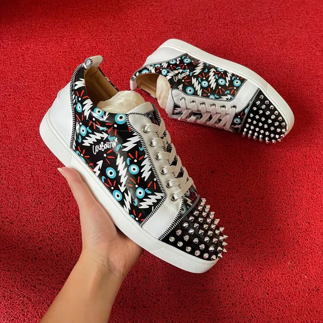 

Men's Shoes Women Shoe Fashion Nightclub Luxury Personality Punk Sneakers