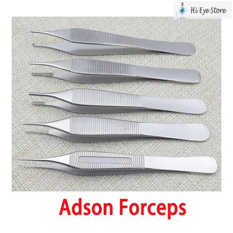 Adson Tissue Forceps Rhinoplasty Cartilage Thumb Forcep Plastic Surgery Tweezers Ocularplastic Hi Eye