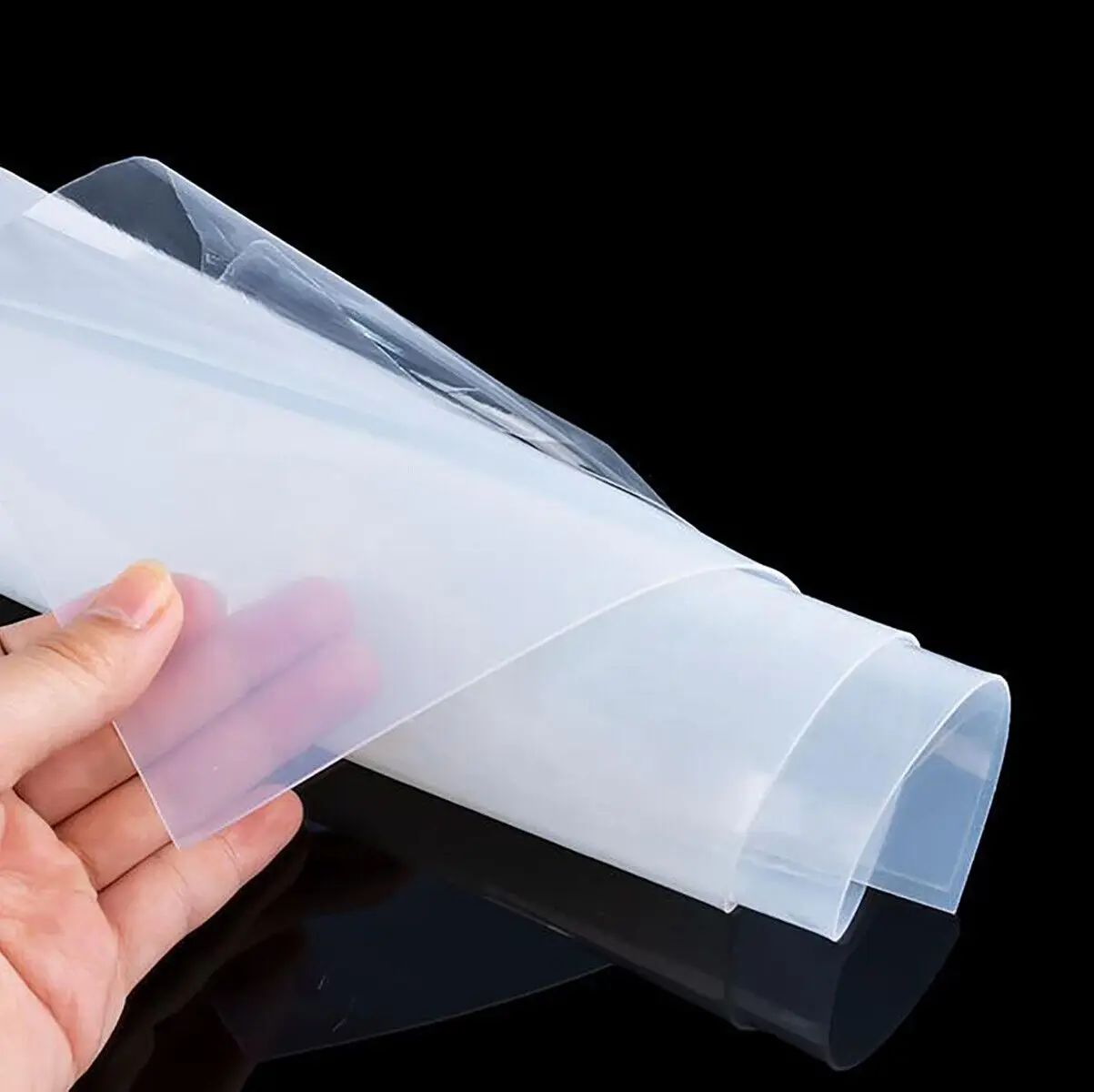 OLYCRAFT Feuille Carrée En Caoutchouc Blanc 30x30cm En Caoutchouc Résistant à La Chaleur 6mm D'Épaisseur Tapis En Résistant à La Chaleur Tapis Pour Joints Bricolage Matériau