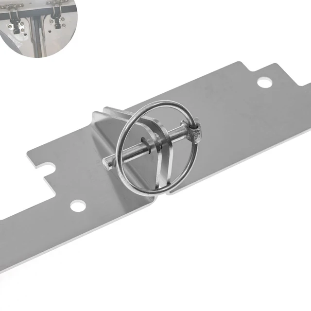 Blocco Antifurto Per Portiera Posteriore H3 - Acciaio Inox 3mm, Per Ducato, Jumper, Boxer