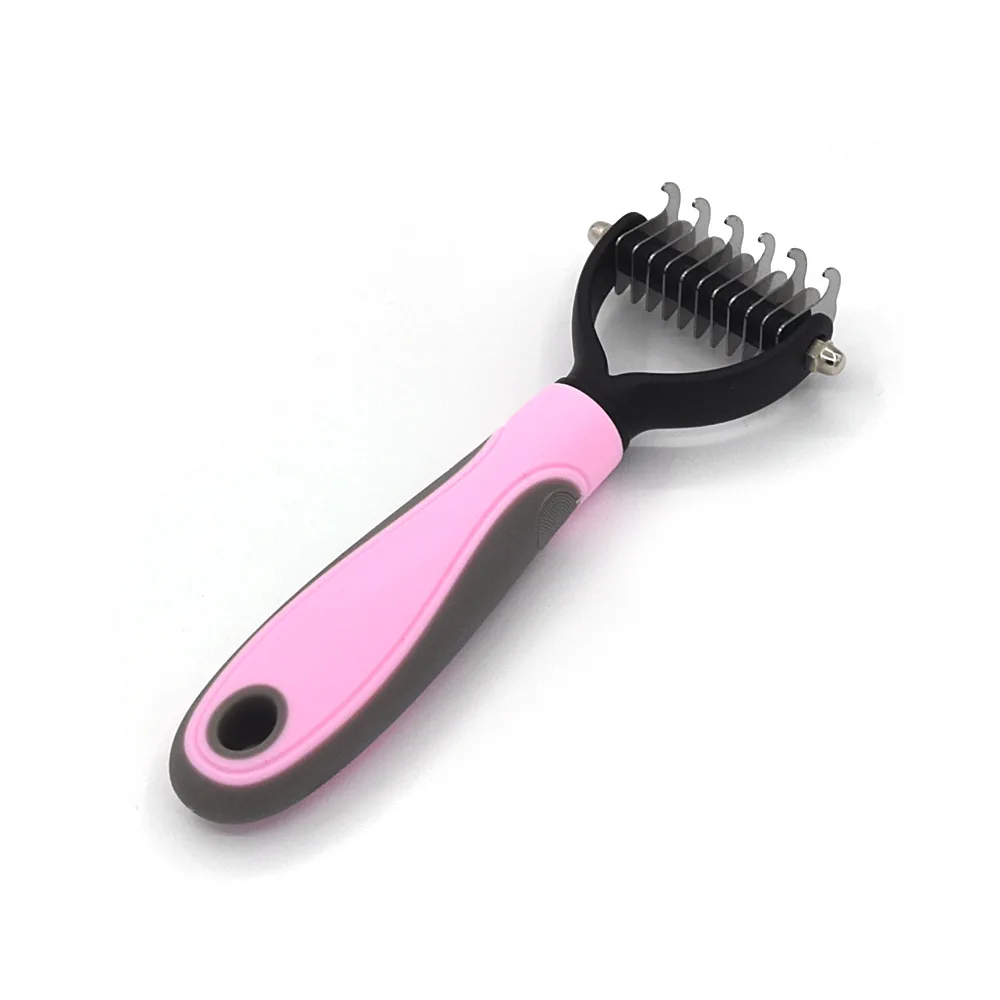 Title 15, Pet Double Head Knife Knot Comb Care Of Cat Dog...