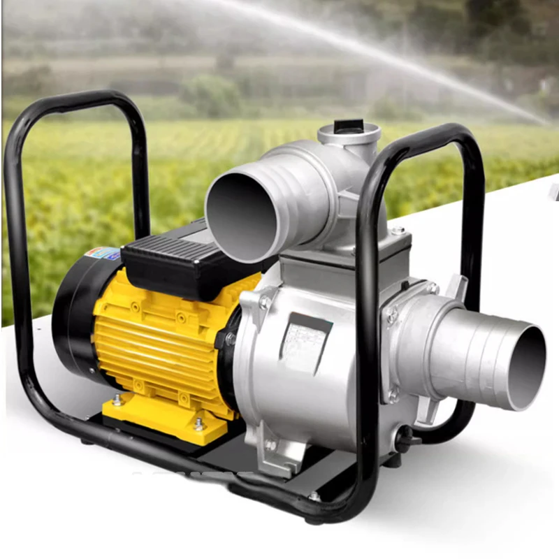 

Agricultural Irrigation Water Pump Self Priming Pump High Flow 75mm Caliber Intake for Agricultural 220/380v
