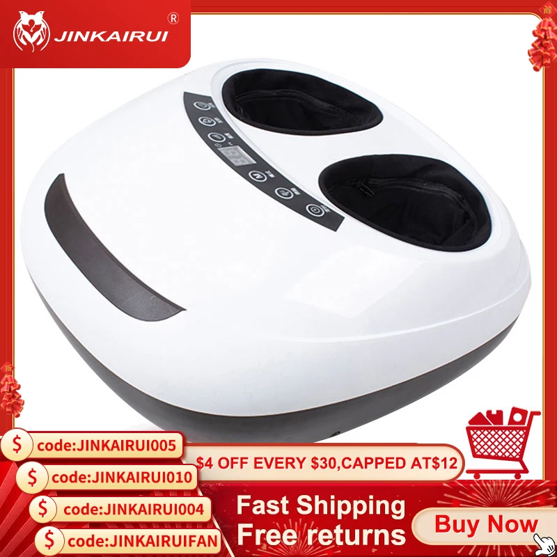 Electric Shiatsu Foot Massager with Heating and Air Pressure