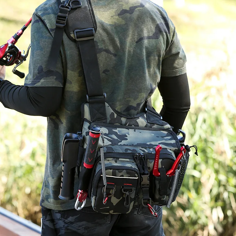 New Multifunctional Waterproof Wear-Resistant Lure Bag Waist Bag