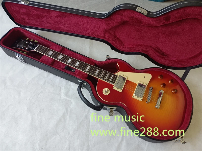 Carcasa rígida para guitarra eléctrica, color y rojo, 810| - AliExpress