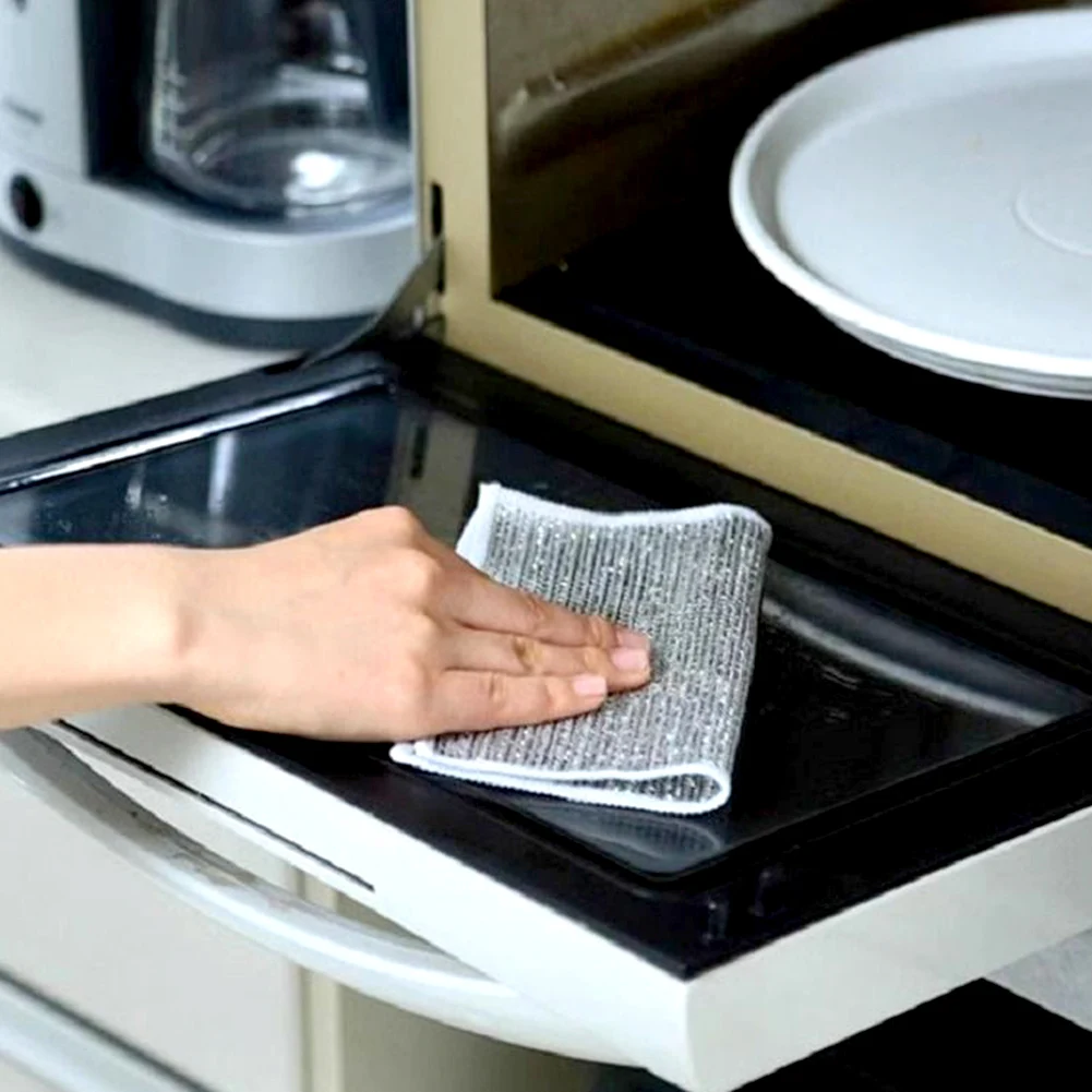 Multifunctional Non-Scratch Wire Dishcloth Steel Wire Dish Towel