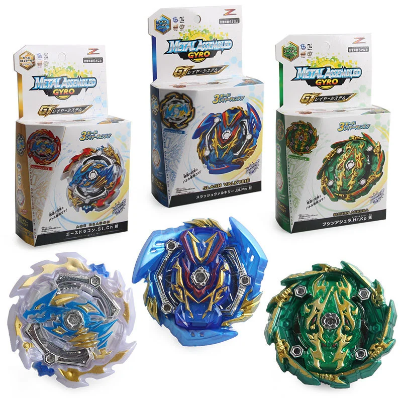

Beyblades Burst Bay Blade Popular Collection Toy For Boy Burst Gyro Toy B133 B134 B135 Alloy Combat Gyro With Wire Launcher