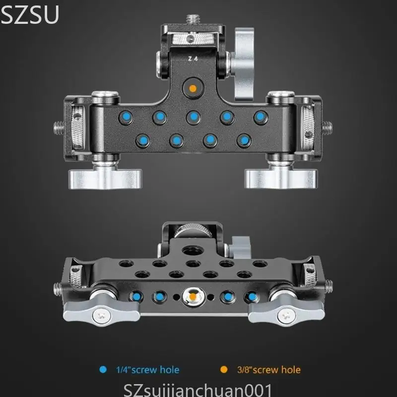 SZSU Aluminum Alloy 3-Position Live Streaming Stand Holder PTZ Adapter Mount Base