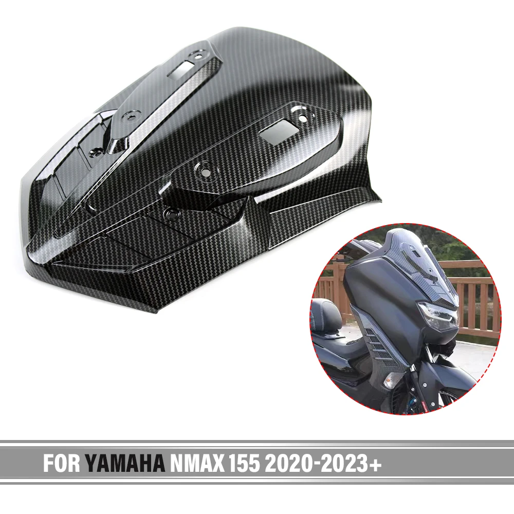 

For YAMAHA NMAX155 2020 2021 2022 2023+ Motorcycle Front Fender Extension Front Windshield Guard Cover Trim Modified