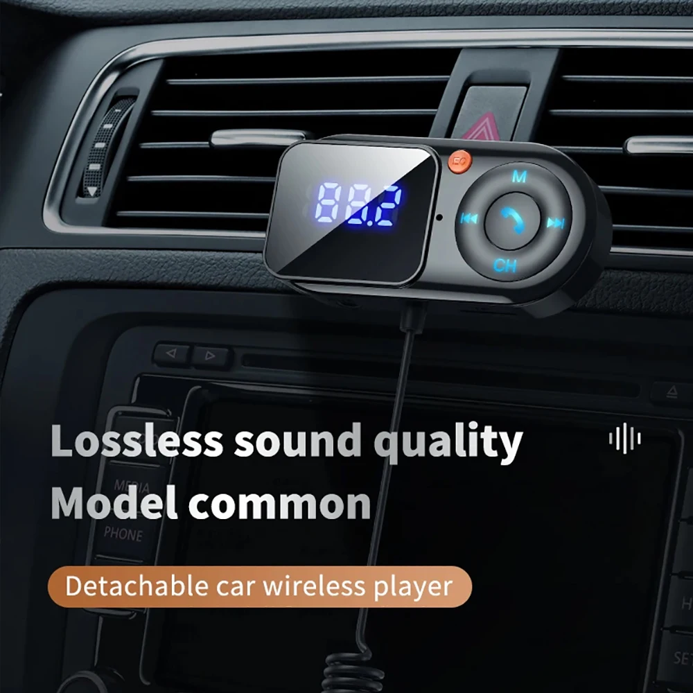 Wireless Bluetooth 5.0 FM Transmitter Car Mp3 Player Handsfree Car Kit LCD Aux Audio USB Charge PD18W Accessories FM Modulat fm transmitter,car mp3 player