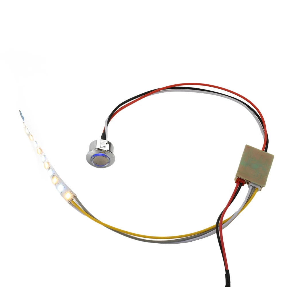 Led Module Network Red Style River Table Air Separation Touch Induction Switch 3v-24v Touch Induction Cellular Coil Light Strip