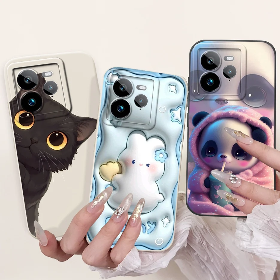Cute Cartoon Soft TPU Phone Case - Stylish Protective Cover