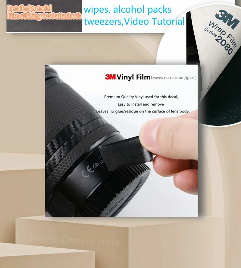 Description Picture 4 of itemVG-C3EM Decal Skin Vinyl Wrap Film Sticker For Iconic Brand A7III A7RIII A9 A7M3 A7RM3 A7RM3A A7R3 A7R3A Camera Battery Grip Handle