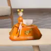 Girl Tissue Box Decorative Ornament for Office Dresser Bedroom 1