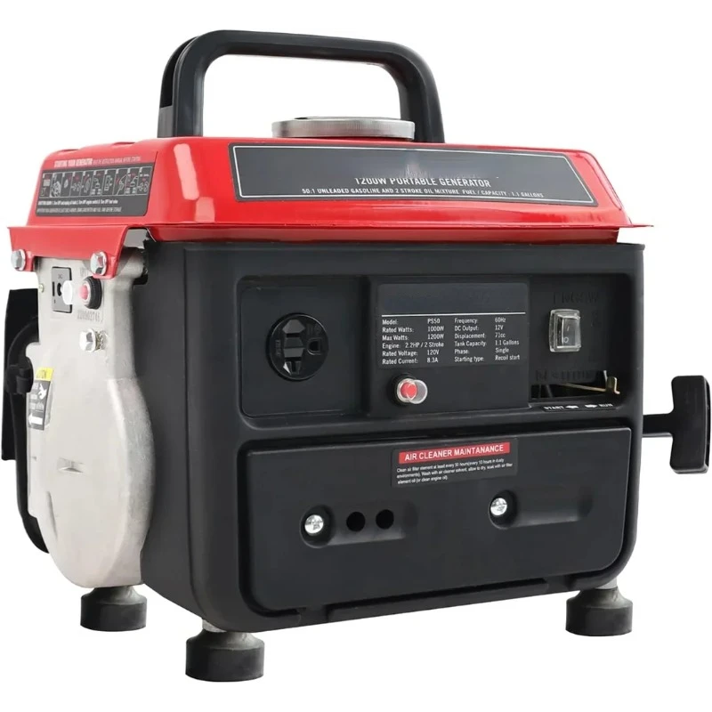 

PowerSmart 1200 Watts Gas Powered Portable Generator Ultralight EPA & CARB Compliant US