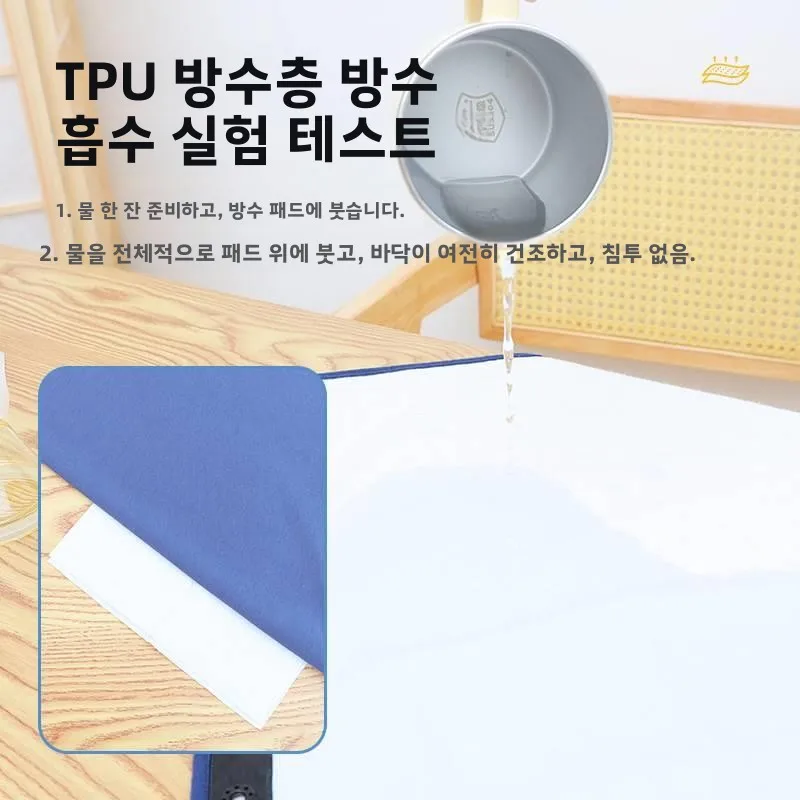 성인용 방수 누수 방지 소변받이 스커트, 침대에 누워 있는 노인용 특수 세탁 가능 순면 소변받이 매트, 생리 기간 누수 방지 스커트