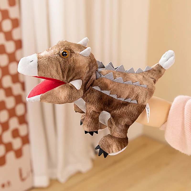 Kawaii Plush Finger Puppets - Educational Stuffed Animal Toys for Kids