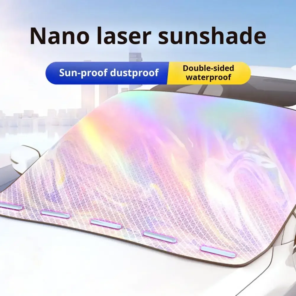 Magnetic Car Windshield Sunshade Cover Front UV Protection Universal for SUV Auto Windscreen Shade