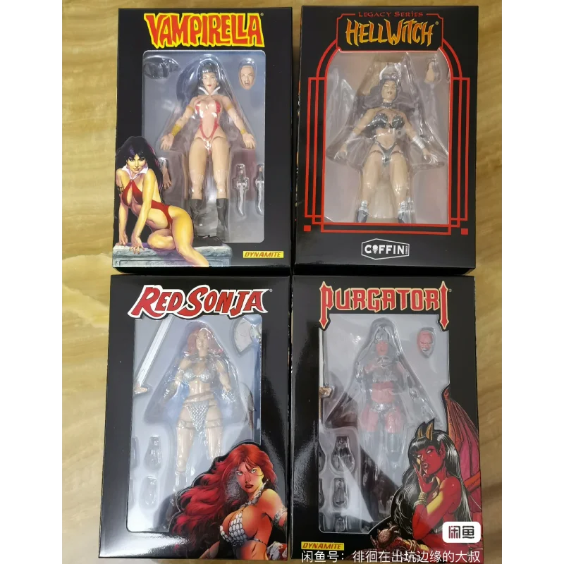 1/12 Executive Replicas RED SONJA Purgatori VAMPIRELLA Action