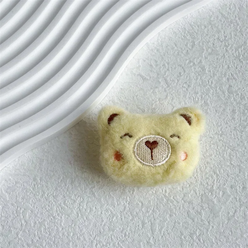 Sevimli Ayı Kürk Komik Kabarık Peluş Katlanır Kavrama Telefon Tutucu IPhone Samsung için Destek Tok Soket Cep Parmak Griptok Standı