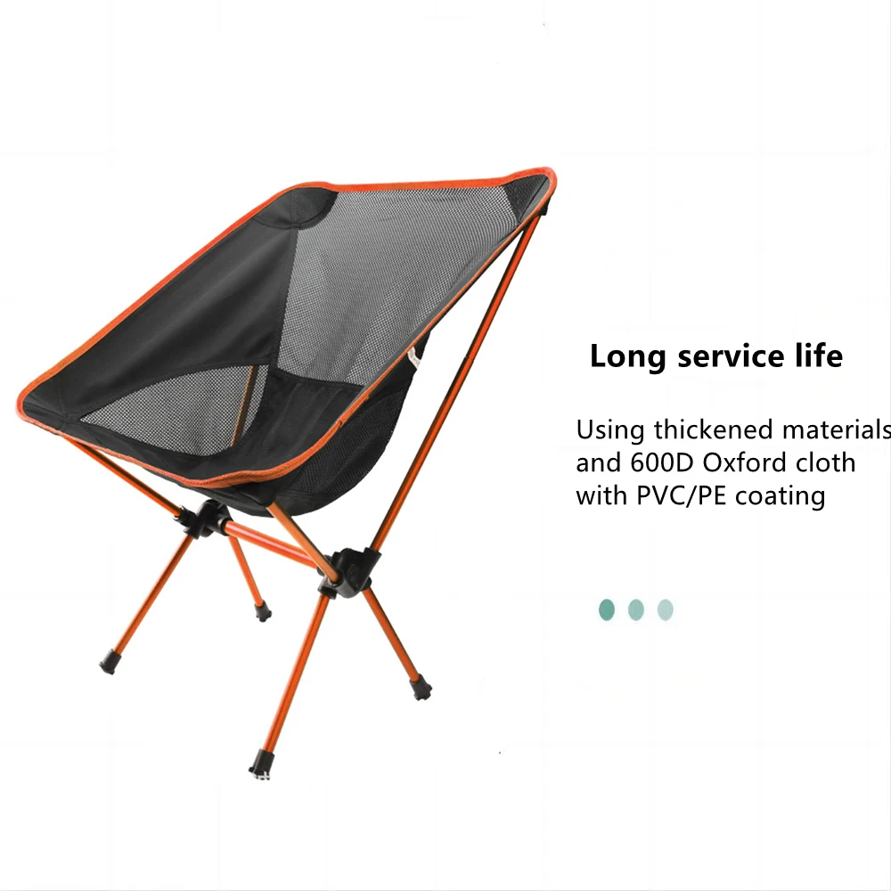 Portable Camping Foldable Chair Fishing Beach Travel Lounges Folding Ultralight Nature Hike Relaxing Outdoor Lightweight Chairs folding chair