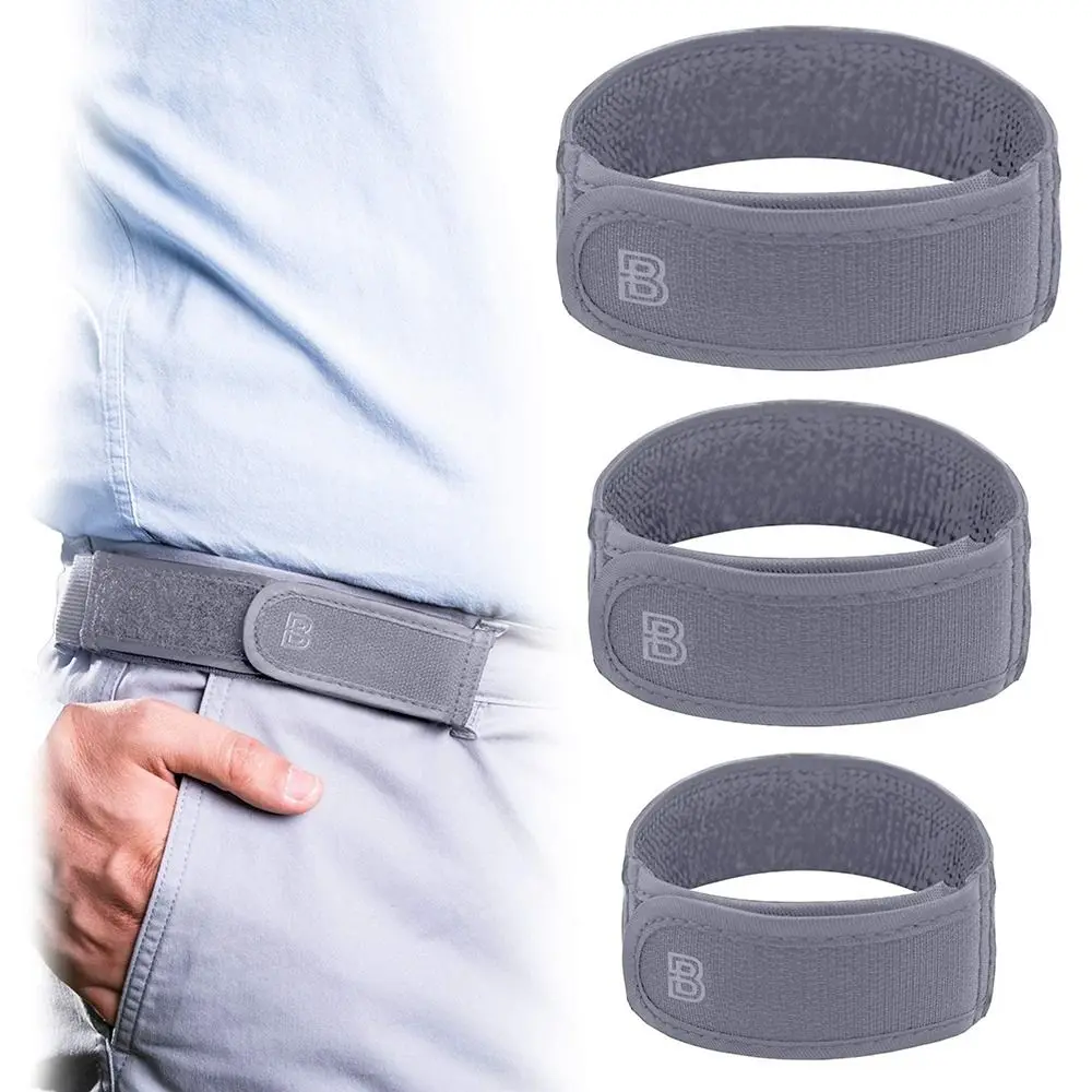 Elastic Belt For Pants Buckle-Free Unisex Men's Waist