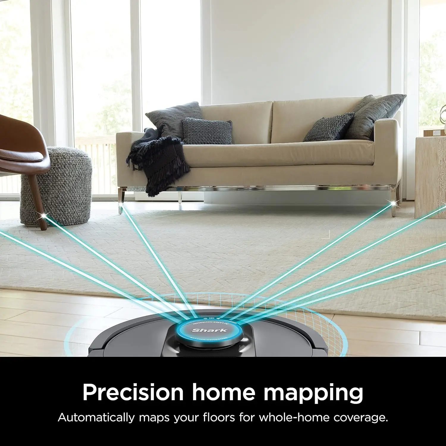 Robot Vacuum, Home Mapping, 30-Day Capacity HEPA Bagless Self Empty Base 5