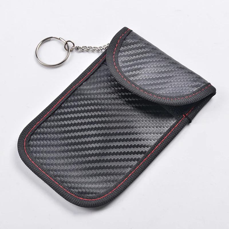 Premium Faraday Cage Key Signal Blocking Pouch with RFID Protection