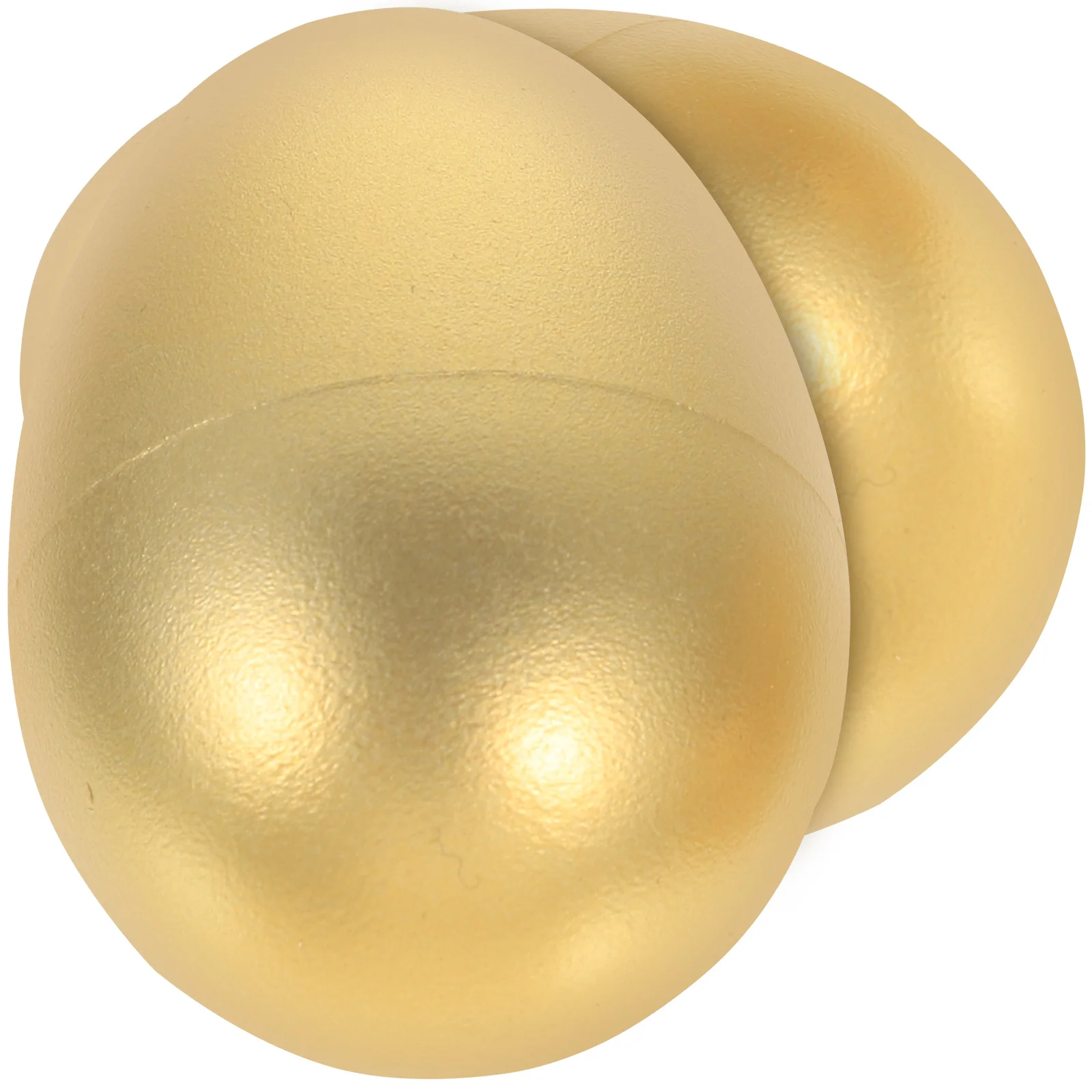 2Pcs Durable Musical Sand Bells Instruments Hitting Eggs Early Educational Toys Simulation Balls Toddler Rattle
