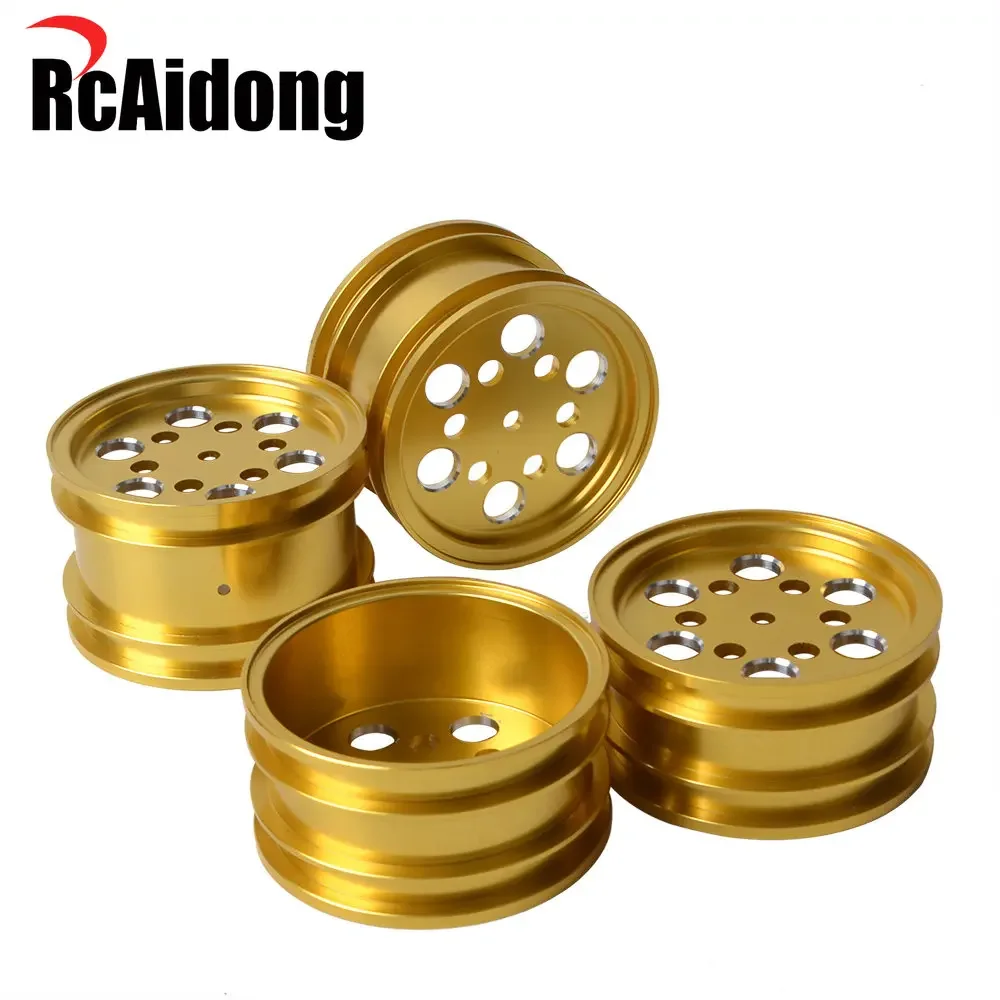 Cerchio Anteriore Posteriore In Alluminio Per Tamiya Supershot Super Hotshot Super Sabre Bigwig Boomerang 1/10 Rc Buggy Car