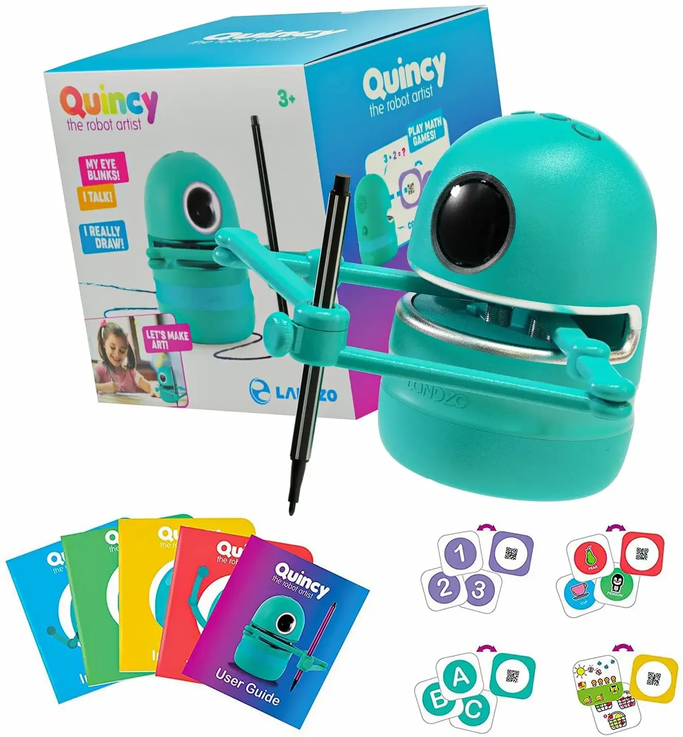 Drawing Robot Early Educational Toys Interactive Talking Teach