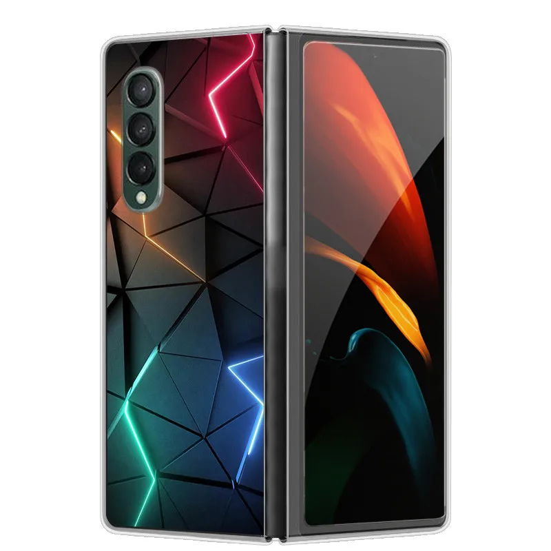 Stylish Hard Clear Protective Phone Case - Cute Fashion Design