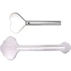 2 Pcs Toothpaste Squeezer Key Keys Dispenser Rollers Metal Tube Dispensers Alloy 1