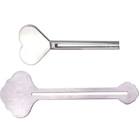 2 Pcs Toothpaste Squeezer Key Keys Dispenser Rollers Metal Tube Dispensers Alloy 1