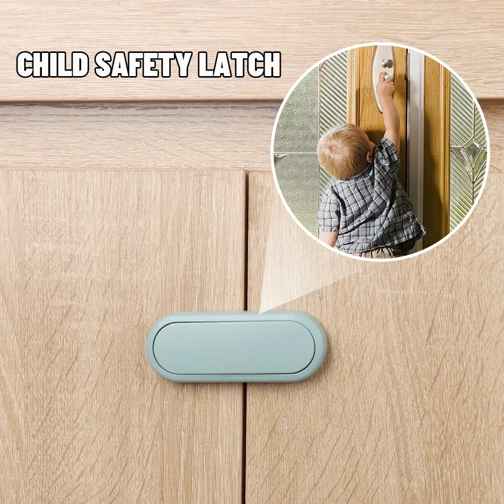 Safety Locks Baby Kids Multifunctional  Anti-pinch Hand Lock Cabinet Cabinet Door Lock Baby Protective Refrigerator Drawer Locks