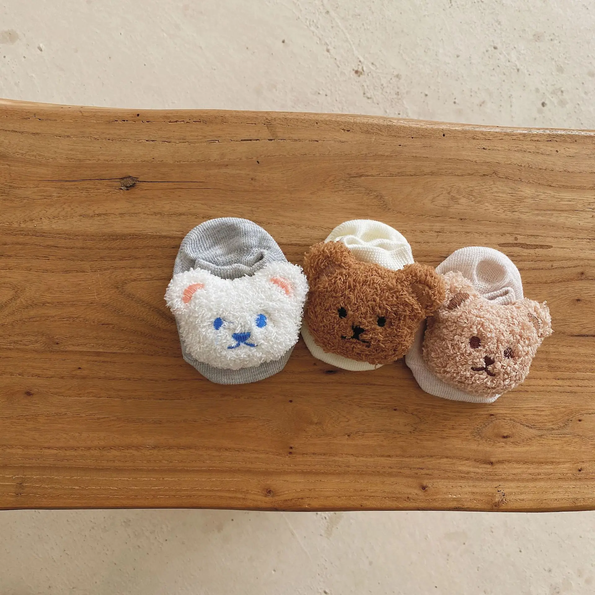 Kids Socks Baby Socks Cute Cartoon Bear Baby Socks Toddler Socks