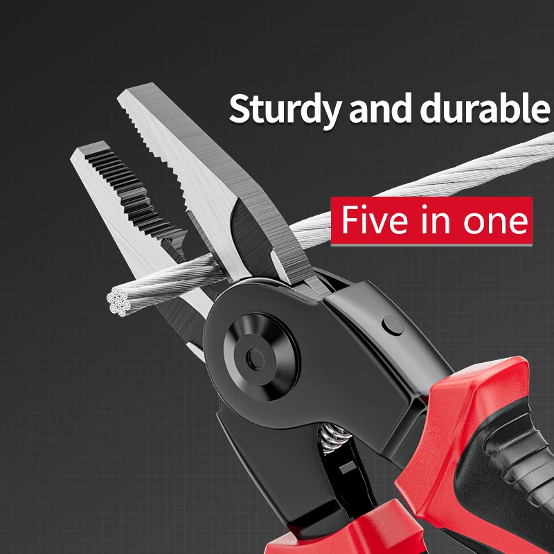 

B50 One tow five multifunctional pliers, wire pliers, vice vise, wire stripping pliers, electricians' special wire cutting