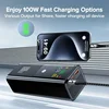 New PD100W Fast Charging Power Bank 20000mAh High Capacity Portable Charger External Spare Battery Laptop Powerbank for IPhone 5