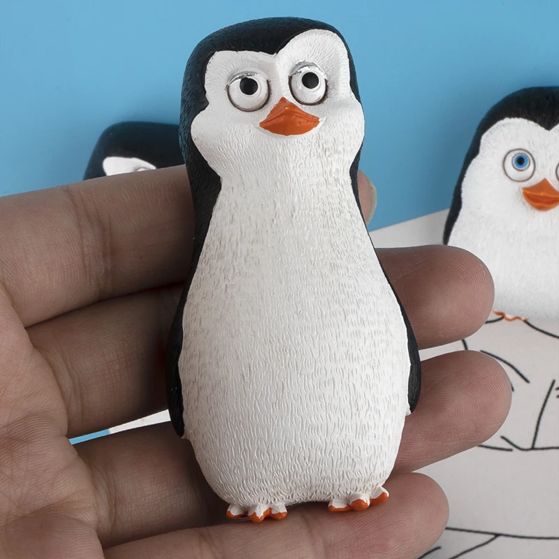 Magnete del frigorifero Madagascar pinguino frigorifero adesivo