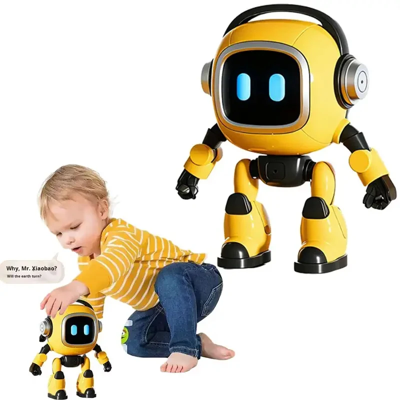 AI 로봇 동반자 간편 조작 어린이용 전동 로봇 여행 가정 교육용 원격 조종 장난감 어린이용 전동 기계