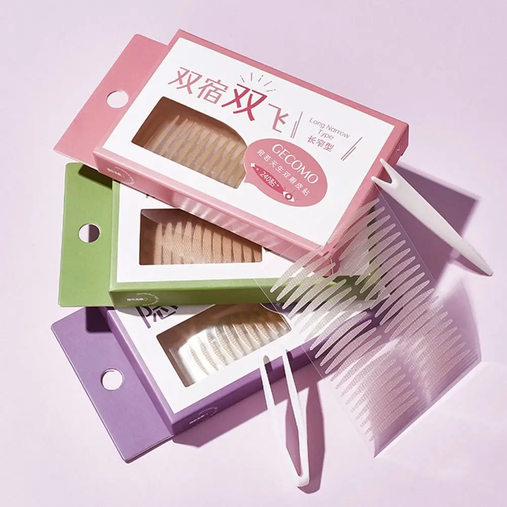 

Матовая двухсторонняя лента для век, стойкие самоклеящиеся невидимые инструменты для макияжа, водонепроницаемые дышащие кружевные полоски для подтяжки глаз для женщин