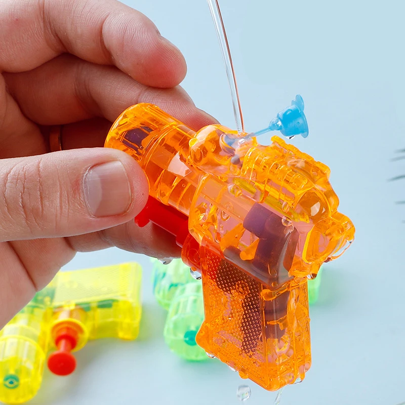 Water Guns for Kids Children Toys Mini Transparent Squirt Water Gun Boys Girls Spray Fighting Game Beach Blaster Watergun Gifts 3